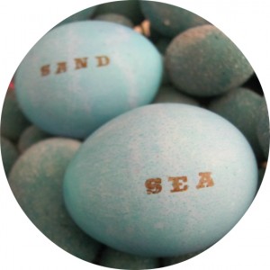 decorated eggs