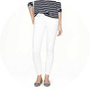 J. Crew white jeans