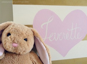 personalized baby canvas pleasure in simple things blog