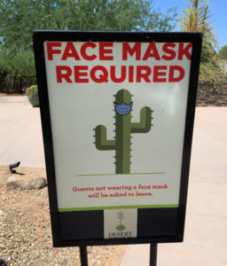 face mask sign
