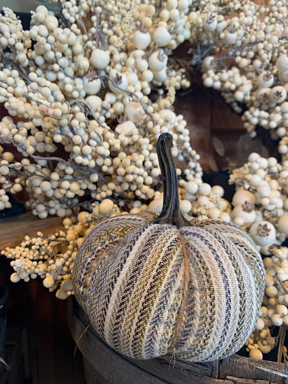 fabric pumpkin
